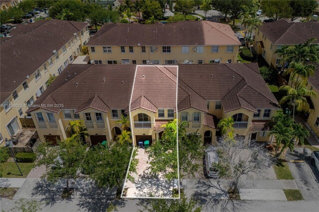 15057 SW 9th Ter, Miami, FL 33194 - aerial view of residential area