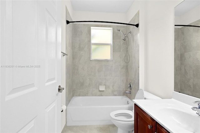 798 Quartz Ter, Palm Beach, FL 33413 - full bathroom featuring vanity, bathtub / shower combination, and tile patterned floors
