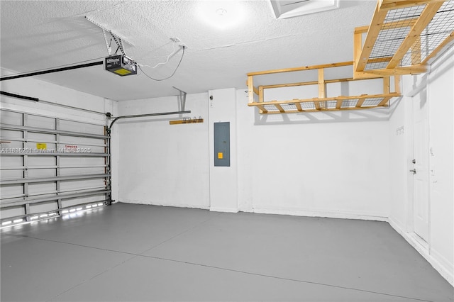 798 Quartz Ter, Palm Beach, FL 33413 - garage with a garage door opener and electric panel