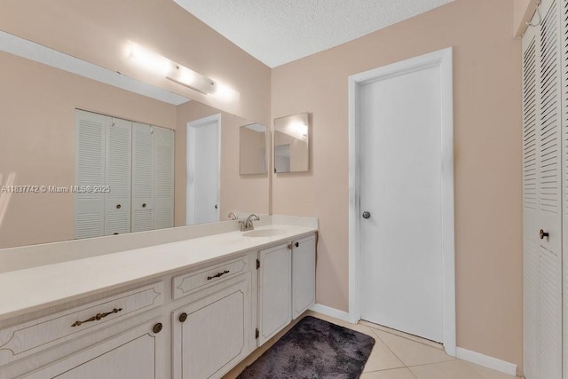 8280 SW 24th St Unit 7105, North Lauderdale, FL 33068 - bathroom with a closet, vanity, and tile patterned flooring