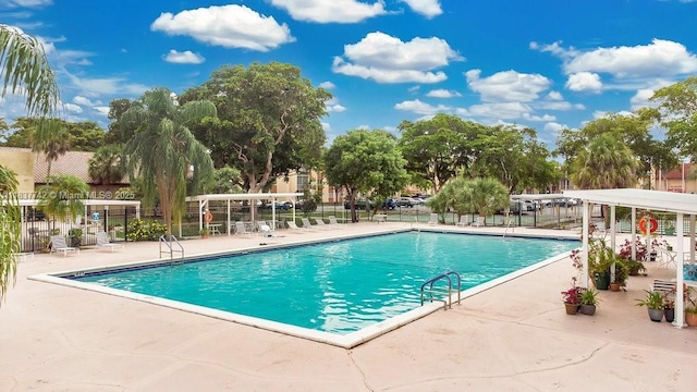 8280 SW 24th St Unit 7105, North Lauderdale, FL 33068 - community pool with a patio