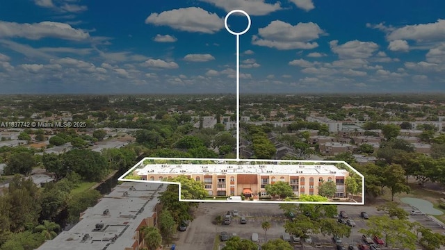 8280 SW 24th St Unit 7105, North Lauderdale, FL 33068 - aerial view of property's location featuring property boundaries highlighted