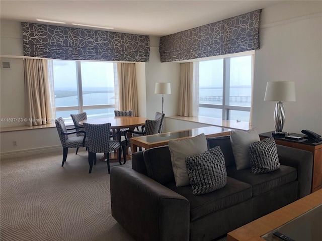 1435 Brickell Ave Unit 3106, Miami, FL 33131 - view of carpeted living room