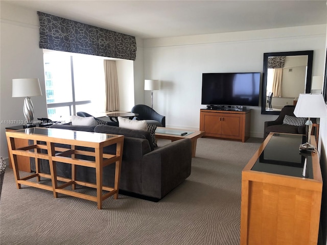 1435 Brickell Ave Unit 3106, Miami, FL 33131 - view of carpeted living room