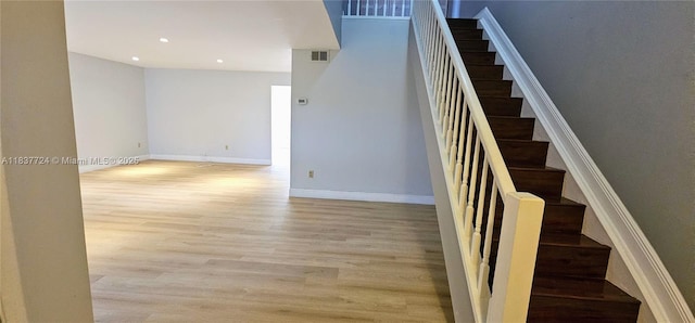 10194 SW 137th Ct Unit 10194, Miami, FL 33186 - stairway with wood finished floors and recessed lighting
