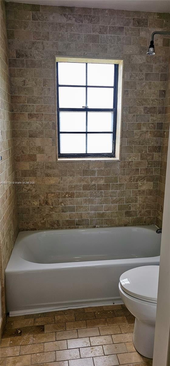 10194 SW 137th Ct Unit 10194, Miami, FL 33186 - bathroom with healthy amount of natural light and shower / bath combination