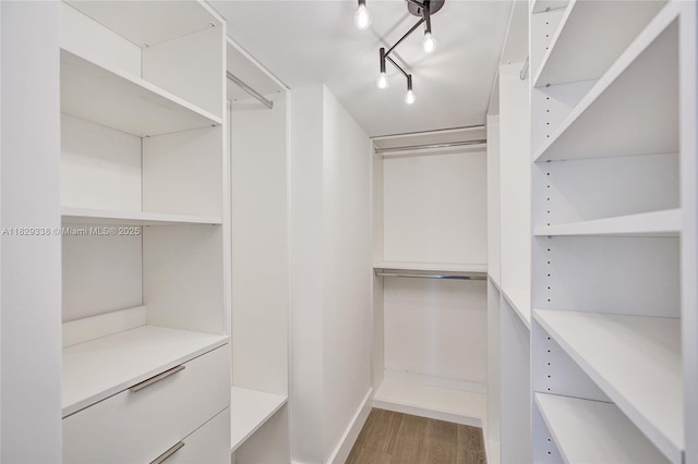 5600 Collins Ave Unit 10L, Miami Beach, FL 33140 - spacious closet featuring wood finished floors