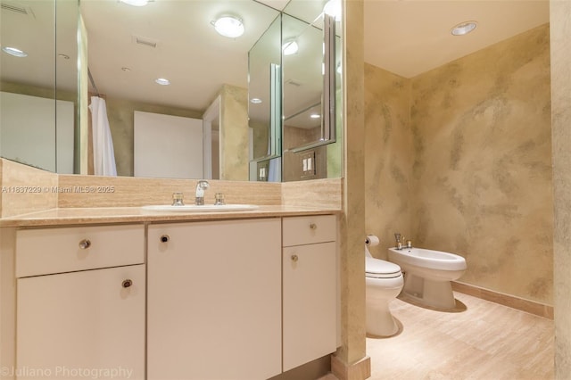 7000 Island Blvd Unit 2504, Aventura, FL 33160 - full bath featuring a bidet and vanity
