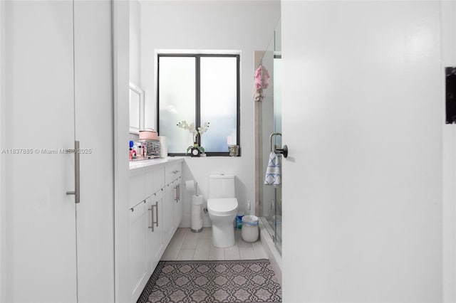 8236 SW 36th St, Miami, FL 33155 - full bath featuring a stall shower, vanity, and tile patterned floors