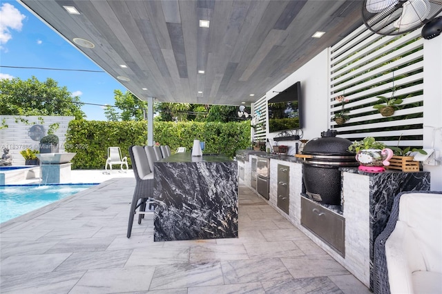8236 SW 36th St, Miami, FL 33155 - view of patio / terrace featuring area for grilling