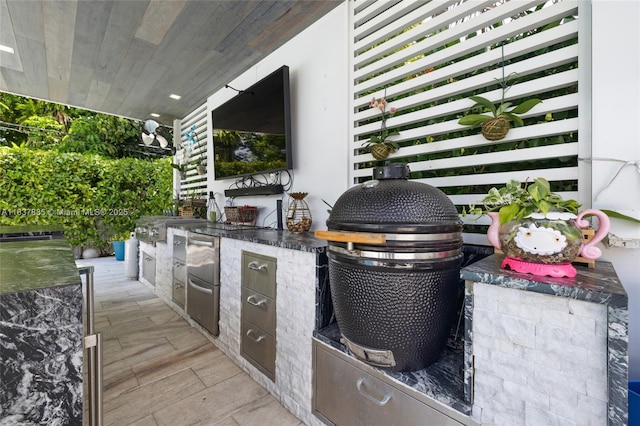 8236 SW 36th St, Miami, FL 33155 - view of patio featuring area for grilling