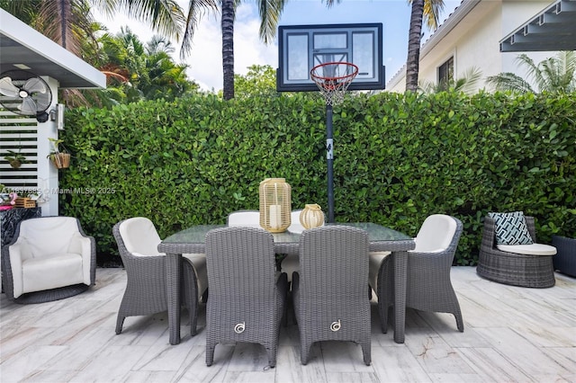 8236 SW 36th St, Miami, FL 33155 - view of patio / terrace featuring outdoor dining area