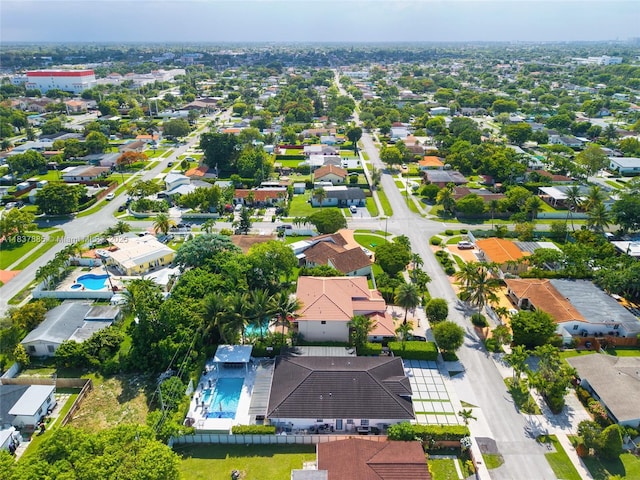 8236 SW 36th St, Miami, FL 33155 - aerial view of residential area featuring a pool