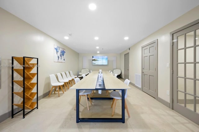 19501 E Country Club Dr Unit 9306, Aventura, FL 33180 - dining room with recessed lighting