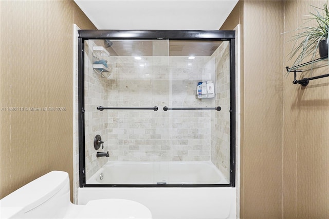 12650 SW 6th St Unit 101K, Pembroke Pines, FL 33027 - full bath featuring combined bath / shower with glass door