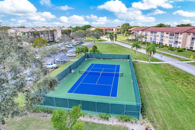 12650 SW 6th St Unit 101K, Pembroke Pines, FL 33027 - view of tennis court