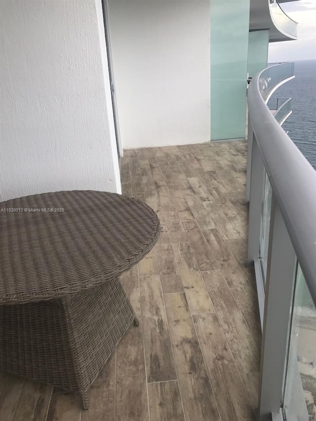4111 S Ocean Dr Unit 3105, Hollywood, FL 33019 - balcony featuring a water view