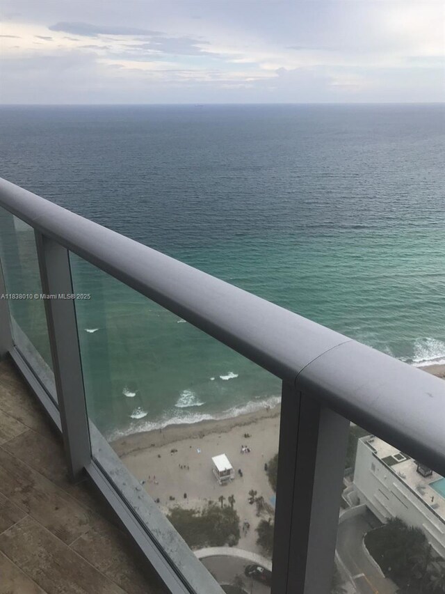 4111 S Ocean Dr Unit 3105, Hollywood, FL 33019 - water view featuring nearby beach