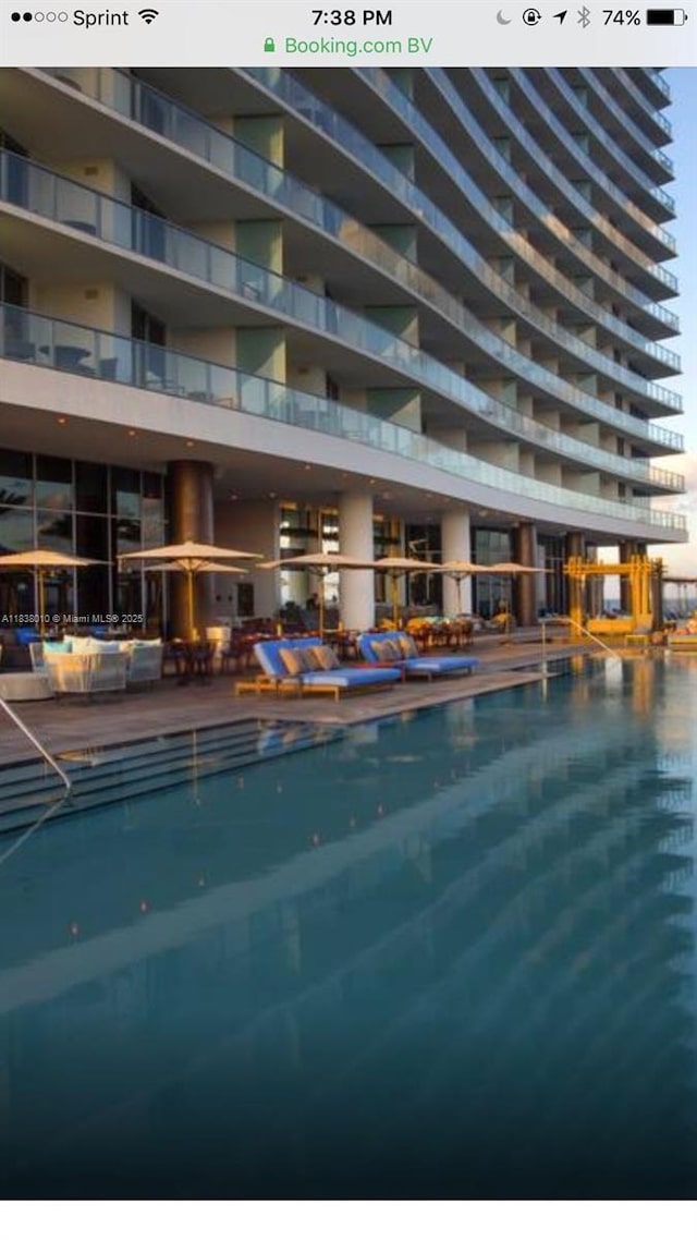4111 S Ocean Dr Unit 3105, Hollywood, FL 33019 - view of community pool