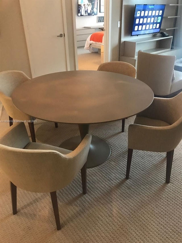4111 S Ocean Dr Unit 3105, Hollywood, FL 33019 - dining room featuring carpet flooring