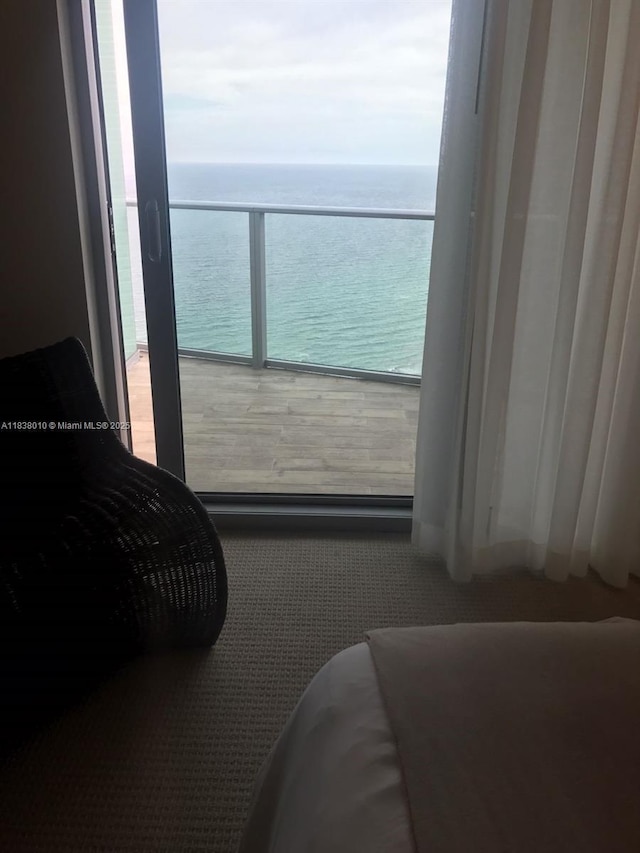4111 S Ocean Dr Unit 3105, Hollywood, FL 33019 - bedroom with a water view