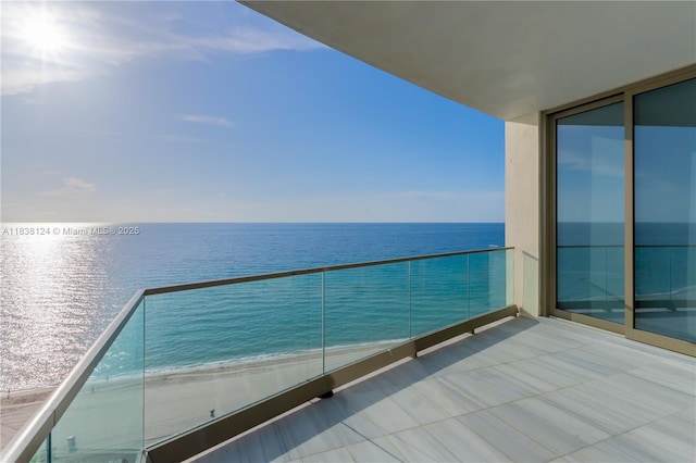 17975 Collins Ave Unit 1202, Sunny Isles Beach, FL 33160 - balcony with a water view