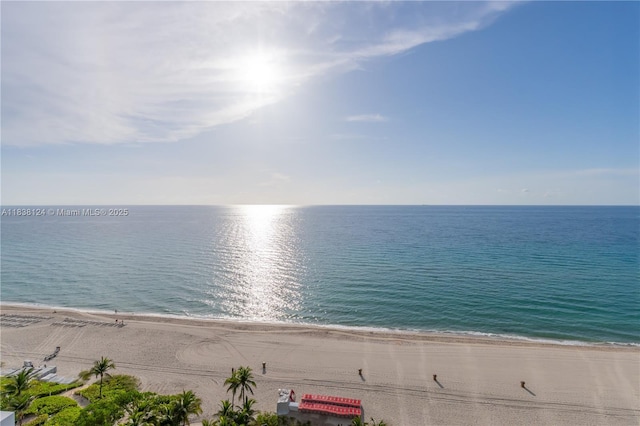 17975 Collins Ave Unit 1202, Sunny Isles Beach, FL 33160 - water view featuring nearby beach