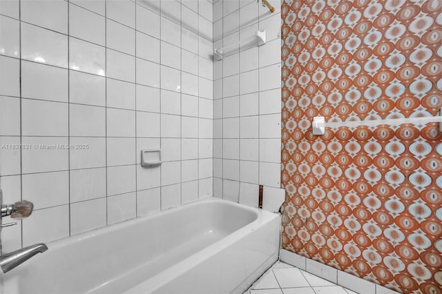 911 Mockingbird Ln, Plantation, FL 33324 - full bath featuring tile patterned flooring and shower / bathtub combination