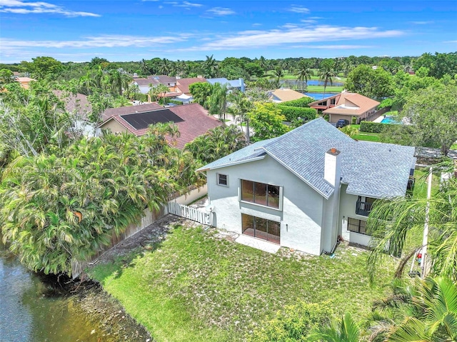 911 Mockingbird Ln, Plantation, FL 33324 - view of subject property with a large body of water