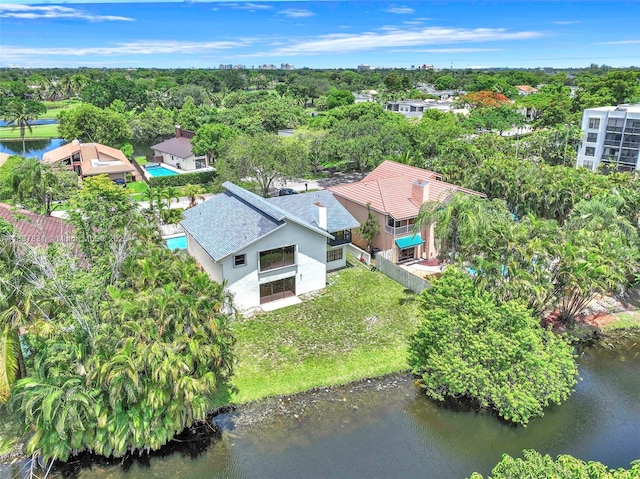 911 Mockingbird Ln, Plantation, FL 33324 - aerial overview of property's location with a nearby body of water