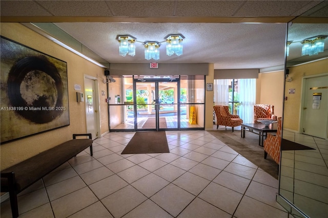 1300 Saint Charles Pl Unit 613, Pembroke Pines, FL 33026 - common area featuring a textured ceiling