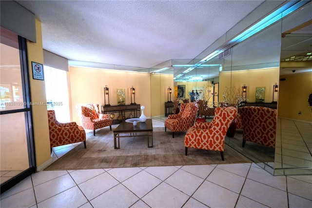 1300 Saint Charles Pl Unit 613, Pembroke Pines, FL 33026 - building lobby with a textured ceiling