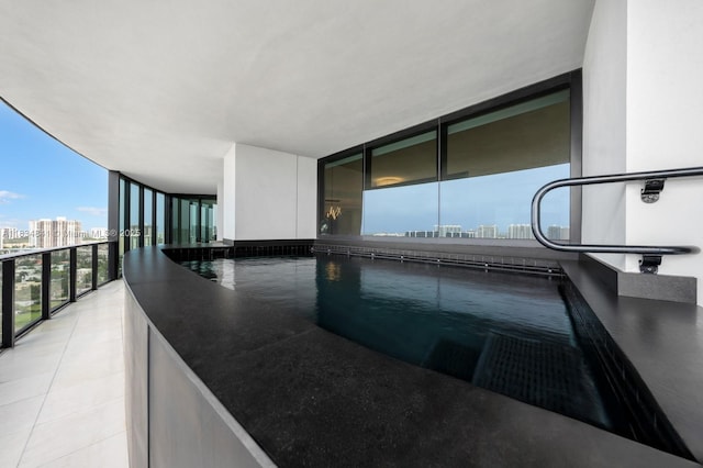 18555 Collins Ave Unit 2003, Sunny Isles Beach, FL 33160 - balcony featuring a city view and wine cooler