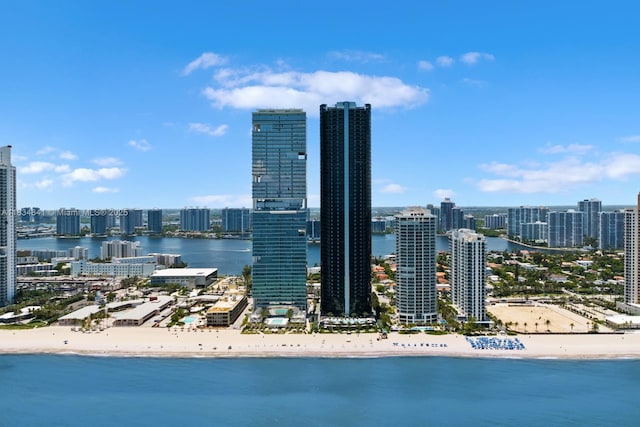 18555 Collins Ave Unit 2003, Sunny Isles Beach, FL 33160 - skyline view featuring expansive beach