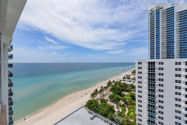 2751 S Ocean Dr Unit 1707S, Hollywood, FL 33019 - water view featuring local beach