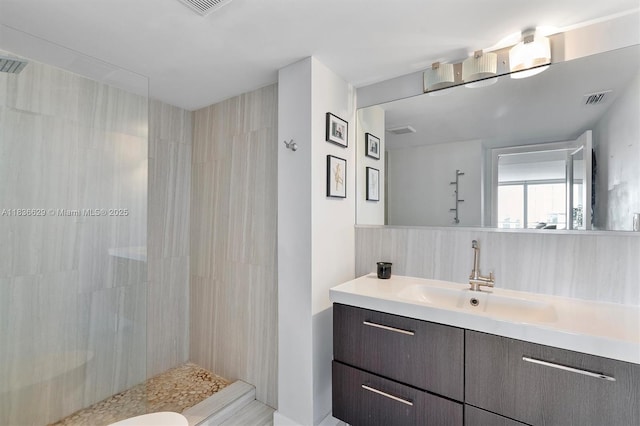 555 NE 15th St Unit 11D, Miami, FL 33132 - full bath with vanity and a tile shower