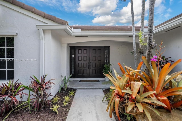 4125 SW 152nd Ave, Miramar, FL 33027 - doorway to property featuring stucco siding