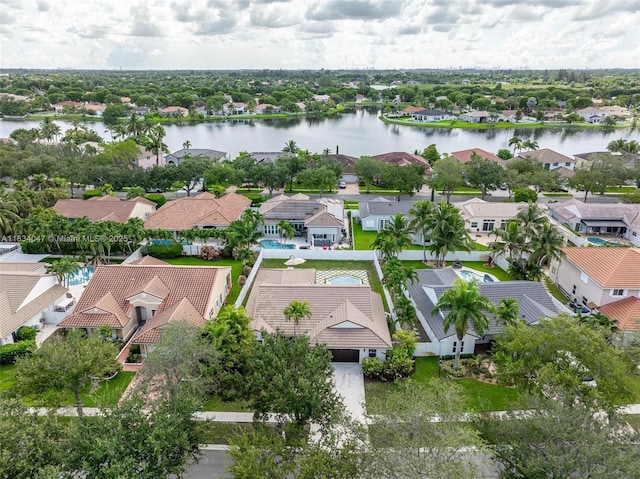 4125 SW 152nd Ave, Miramar, FL 33027 - aerial view of residential area featuring a nearby body of water
