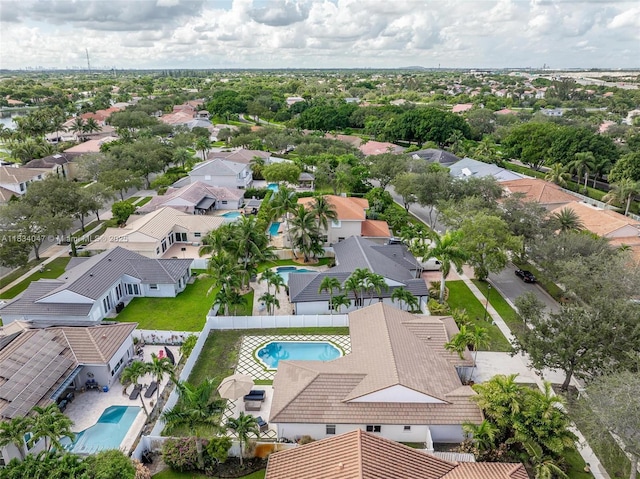 4125 SW 152nd Ave, Miramar, FL 33027 - aerial view of residential area with a pool area