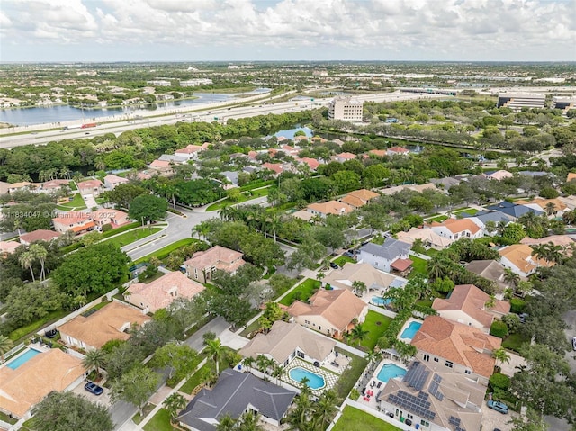 4125 SW 152nd Ave, Miramar, FL 33027 - aerial view of property and surrounding area with a nearby body of water, a notable bridge, and nearby suburban area