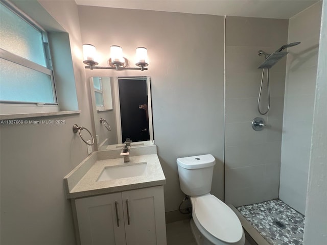 2569 NW 61st Ave, Margate, FL 33063 - full bathroom with a tile shower and vanity