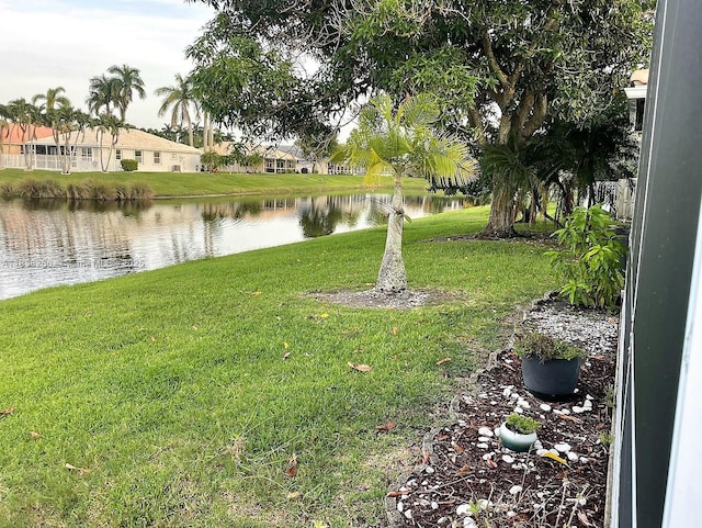 10824 Fillmore Dr, Boynton Beach, FL 33437 - view of grassy yard with a water view