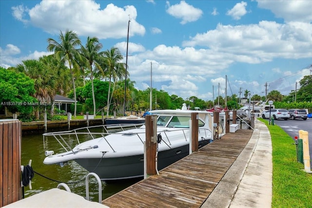1200 SW 12th St Unit 214, Fort Lauderdale, FL 33315 - dock area with a water view