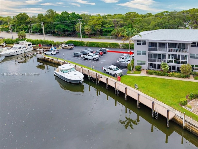 1200 SW 12th St Unit 214, Fort Lauderdale, FL 33315 - aerial view of a nearby body of water