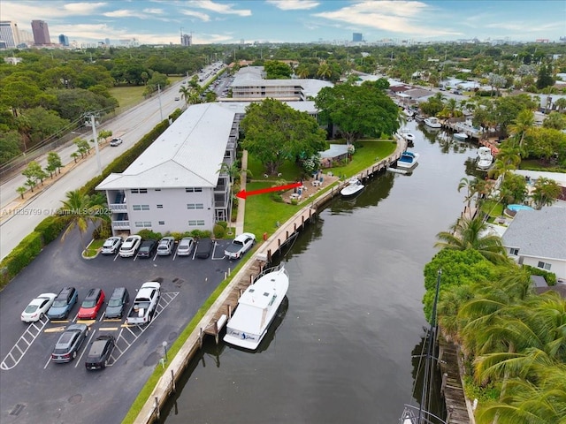1200 SW 12th St Unit 214, Fort Lauderdale, FL 33315 - aerial view of a nearby body of water