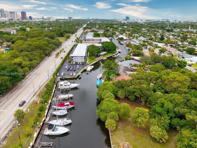 1200 SW 12th St Unit 214, Fort Lauderdale, FL 33315 - view of property location with nearby urban area and a large body of water