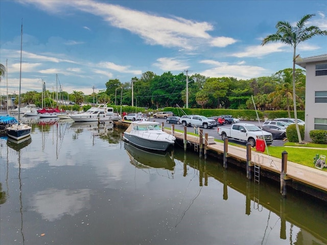 1200 SW 12th St Unit 214, Fort Lauderdale, FL 33315 - dock featuring a water view