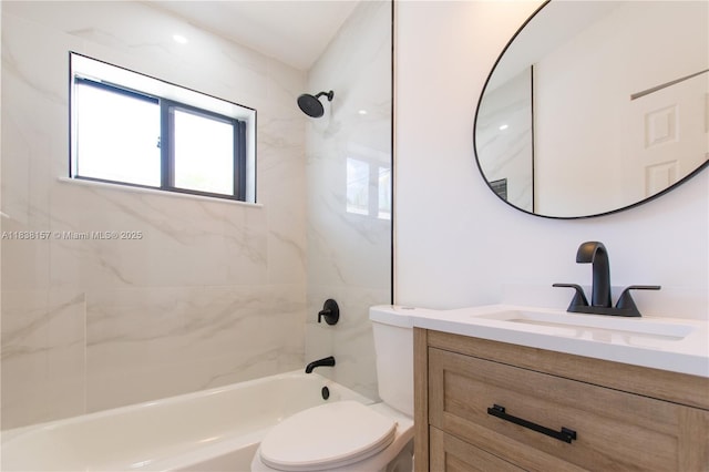 1896 NW 66th St, Miami, FL 33147 - bathroom with vanity and bathing tub / shower combination