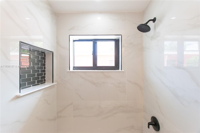 1896 NW 66th St, Miami, FL 33147 - full bath featuring a marble finish shower