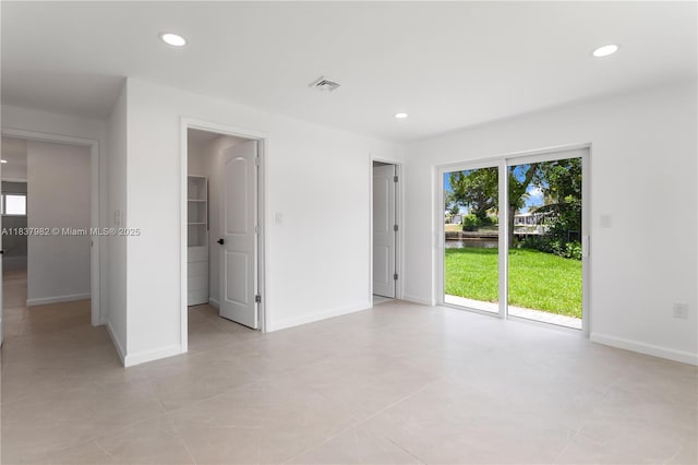 1710 SW 1st Ave, Pompano Beach, FL 33060 - spare room with recessed lighting